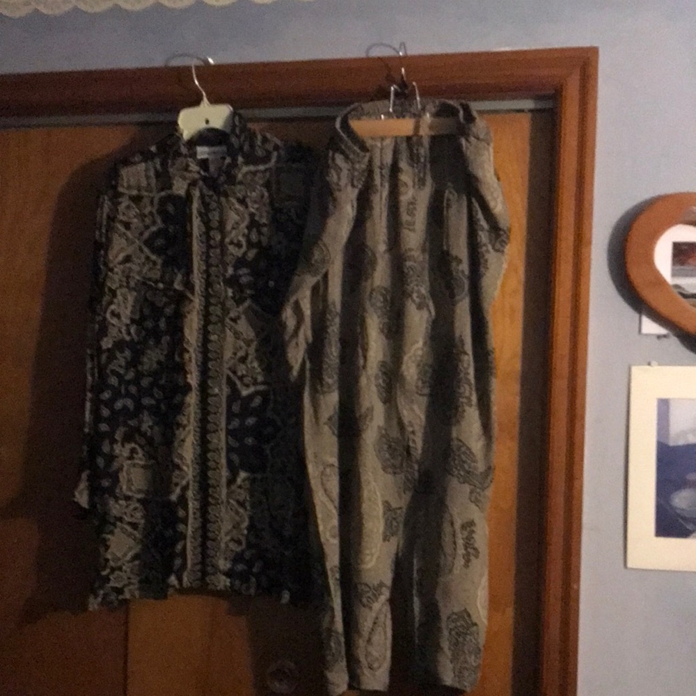 Patterned Top and bottom